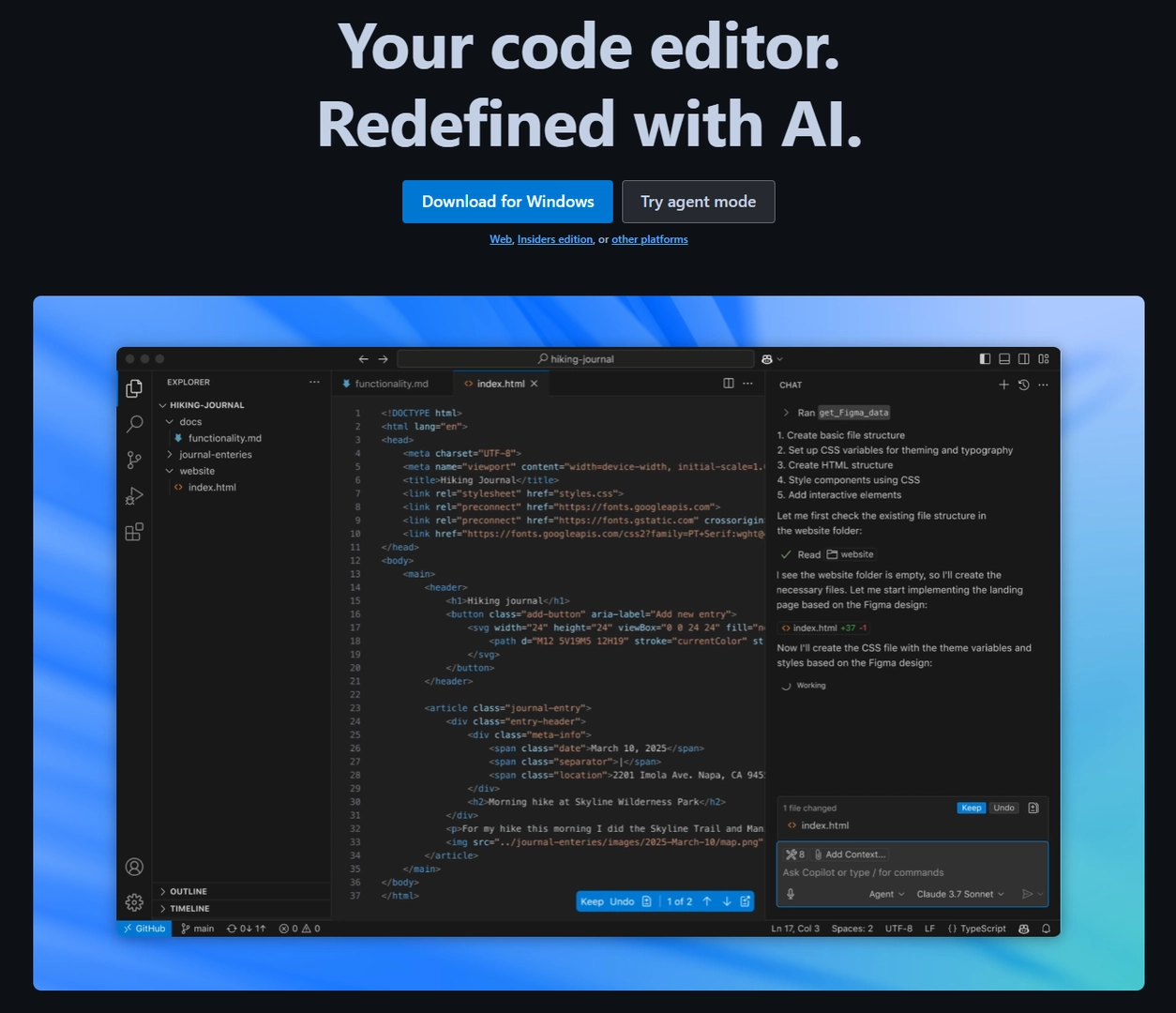 vs code download screen